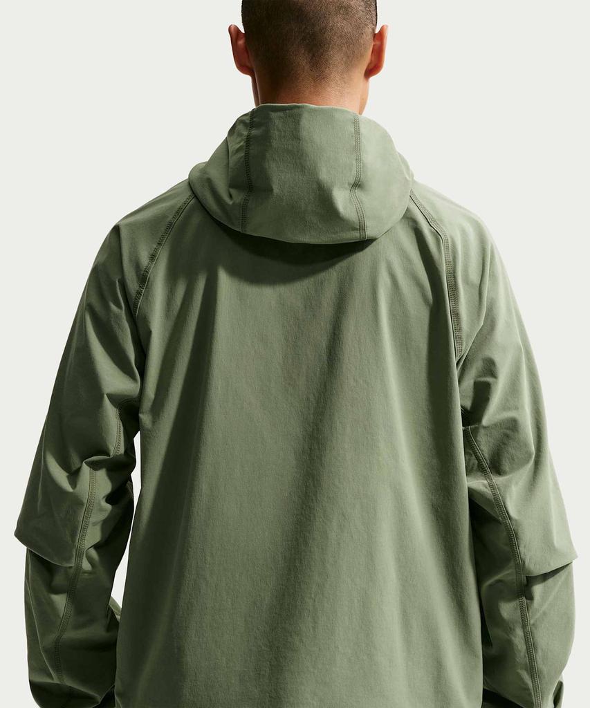 Nike Tech Dri-Fit Woven Full-Zip Windrunner Jacket M - Silver Sage:Black / Iu7635-328