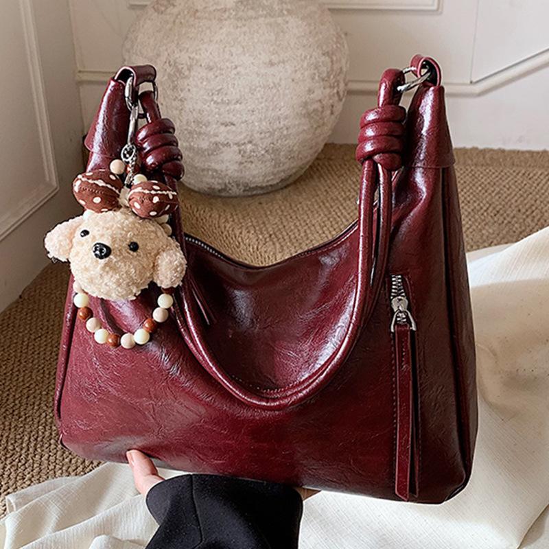 Single-shoulder Tote Bag - Trendy, Fashionable, Unique, Large Capacity, Commuter Crossbody Bag