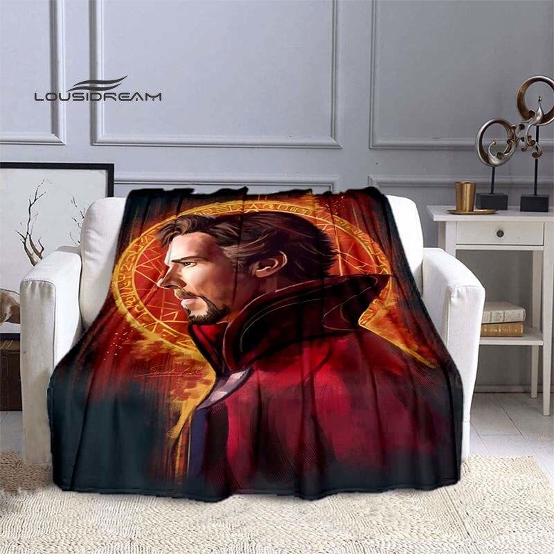 Doctor Strange Deky na postele Domov Cestování Dospělý Flanelová deka na pohovku Postel Obývací pokoj Pohovka Dítě Udržet v teple king size