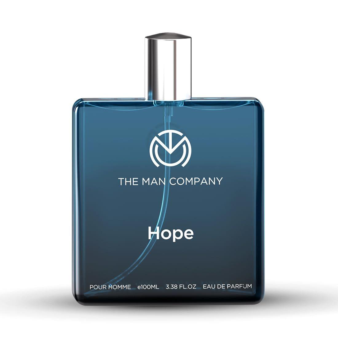 The Man Company Hope Long-Lasting Perfume for Man, Premium Fragrance, Eau de Parfum for Man| Apple, Geranium and Musk Notes 100ml