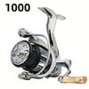 All-metal Seamless Spinning Reel Metal Rocker and Spool Lightweight Design Suitable for Long-distance Casting Suitable for Seawater and Freshwater