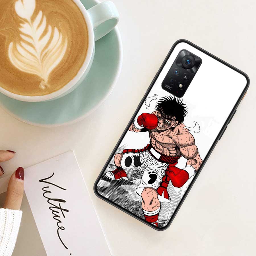 Hajime No Ippo Comics Phone Case For Xiaomi Redmi Note 12 Plus 12S 11 11T Pro 5G 11E 11S 4G 10 10S 9 9S 9T 8 8T 7 Cover Shell Co