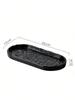 1 bathroom stone tray rack, bathtub tray, ceramic jewelry storage tray, washbasin, toothbrush holder, soap tray