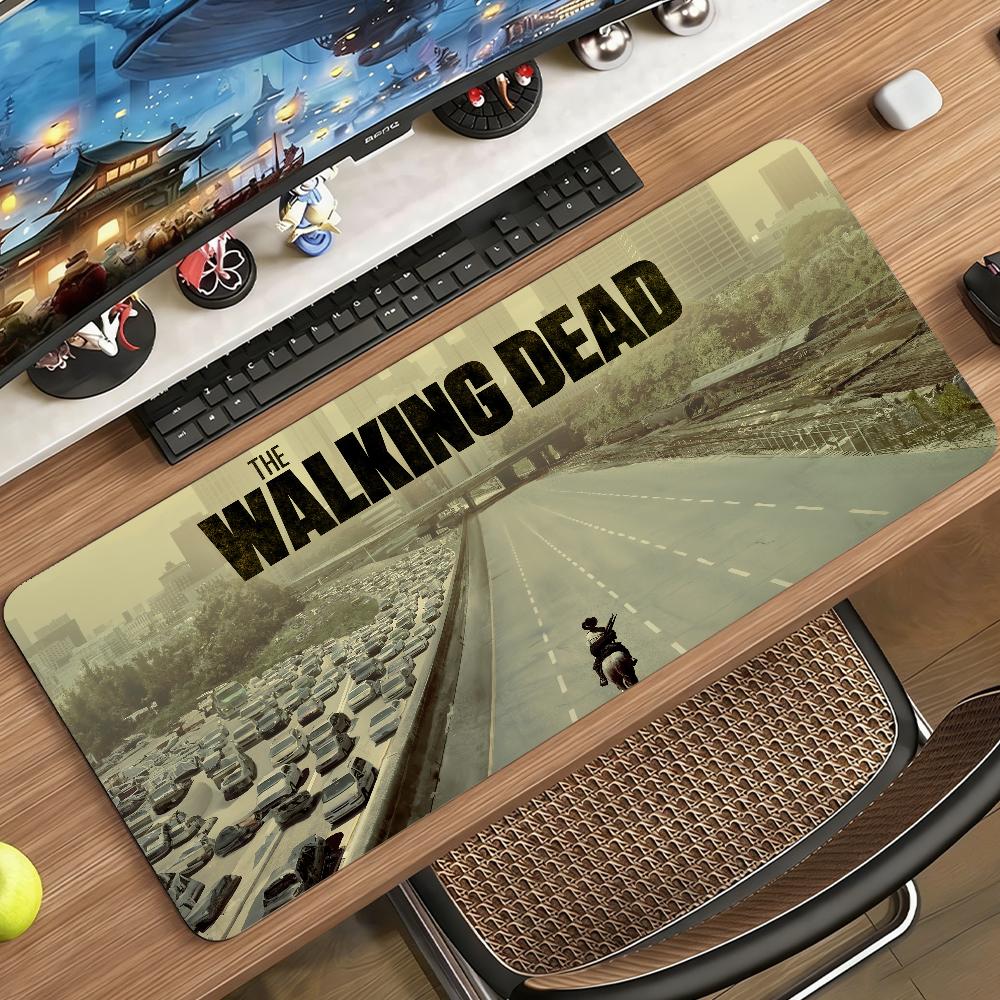 TV The W-Walking D-DeadS Mouse Pad Non-slip Rubber Gamer Balance Computer Mat Decoracion Deskmat Laptop Office Large