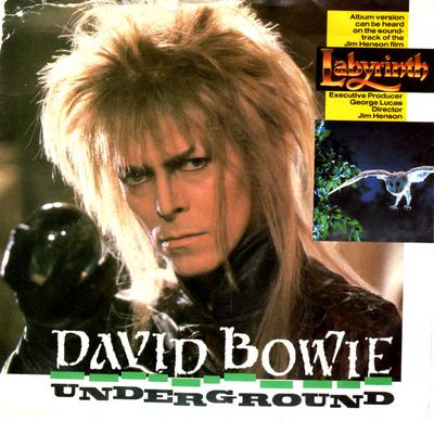 7-Zoll-Schallplatte DAVID BOWIE - Underground EA216 EMI AMERICA 1986 UK Pop Gebraucht