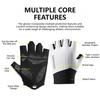 GETINFIT 1Pair Half Finger Cycling Gloves Non slip Breathable New Summer Outdoor Sports Bicycle Riding Gloves Men Women Unisex