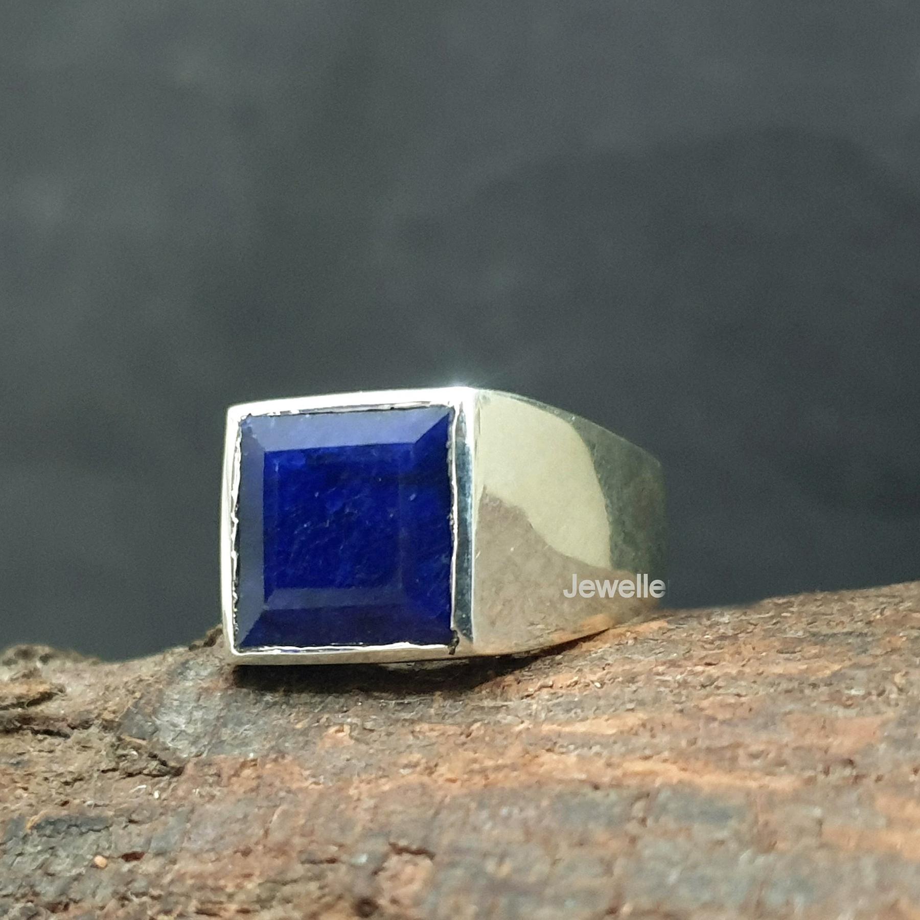 

Сирий Сапфір, Дорогоцінний Камінь, Срібло 925 проби, Кільце, Ювелірна прикраса, Унісекс, Подарунок від Майстра 10 срібний