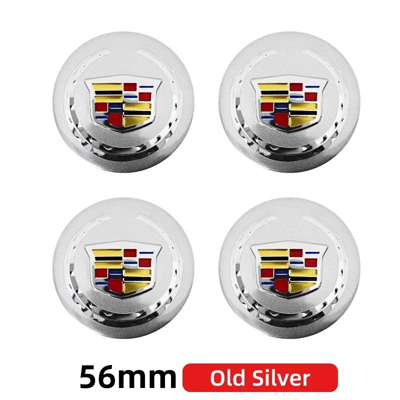 4 pezzi 56mm 60mm 65mm Tappo Coprimozzo Centrale Ruota Auto Coprimozzo Cerchione Adesivi Per Cadillac ATS BLS CT4 CT5 CTS SRX XT6 XTS Escalade Deville