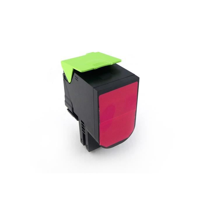 Green2Print Toner magenta 2000 pages remplace Lexmark 80C0S30 800S3 80C2SM0 802SM 80C2SME 802SME Toner pour Lexmark CX310N CX310DN