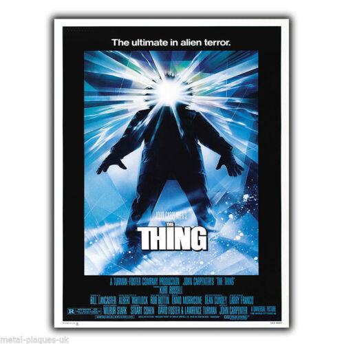 The Thing Movie Film Advert METAL WALL SIGN PLAQUE poster print picture artAluminum 20x30cm(7.8x11.8inch)