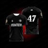 Omerta 47 Jersey Boxing Uniform Summer Outdoor Quick Drying Breathable 3d T-Shirt Maillot Men's And Women's Hip-Hop Streetwear
