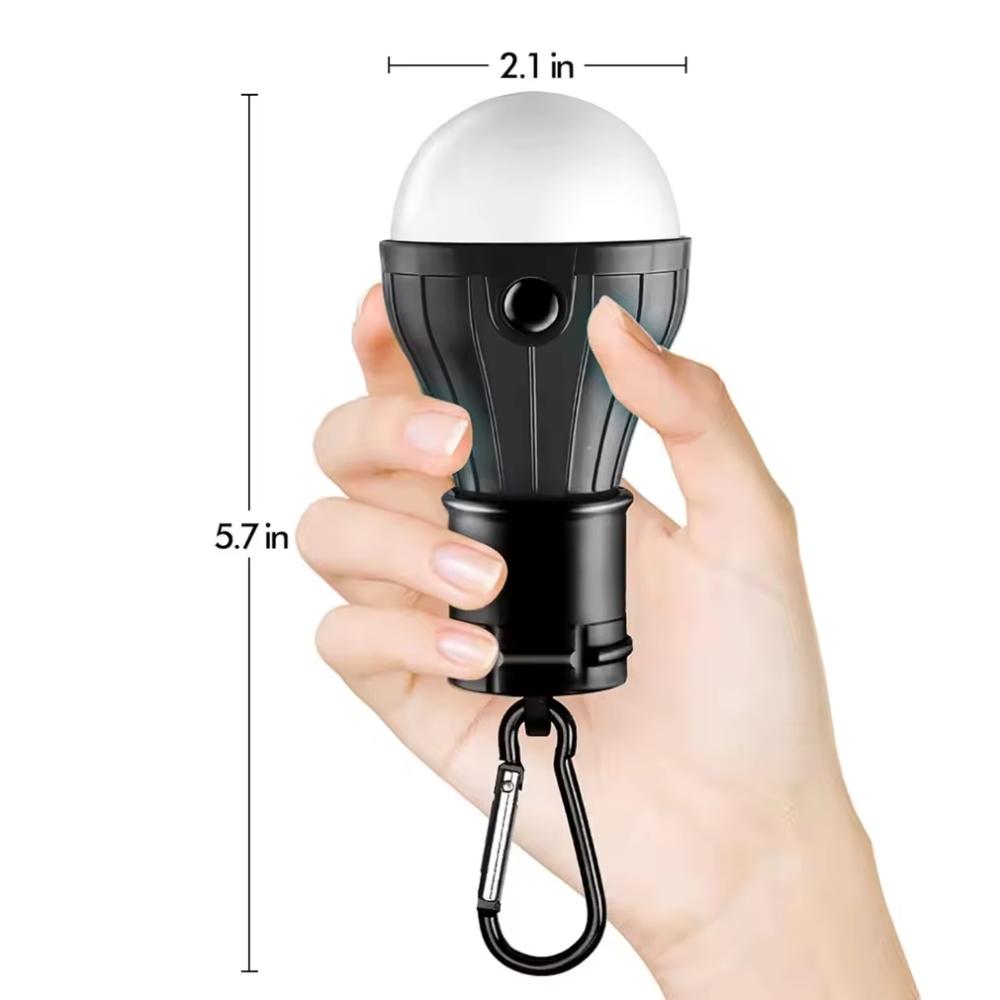 Portable LED Tent Lamp With Hook For Camping Hiking Emergency