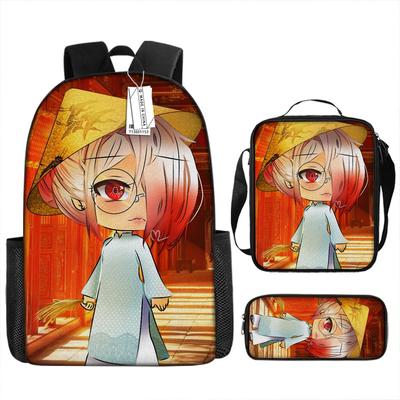 Animation Backpack Two-dimensional Backpack European and American Retro Schoolbag Fourth Grade Bag