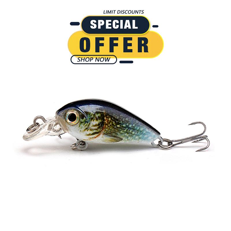 Limited Special Offer 3.6cm 3.6g Floating Wobblers for Pike Crankbaits Fishing Lure