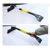 Universal Snow Shovel Brush Rotating Telescopic Car Glass Deicing Cleaning Tool 3-in-1 Detachable Snows Ice Scraper Wash Tools