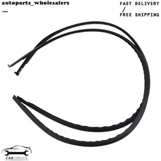 Fits 2009 2010 2011 2012 2013 2014 Roof Molding Trim Left and Right Side Black