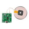 High Speed 15W Fast Wireless Charging Station 10MM Transmitter Pad Universal Phone Compatibility Safe Charging Solution