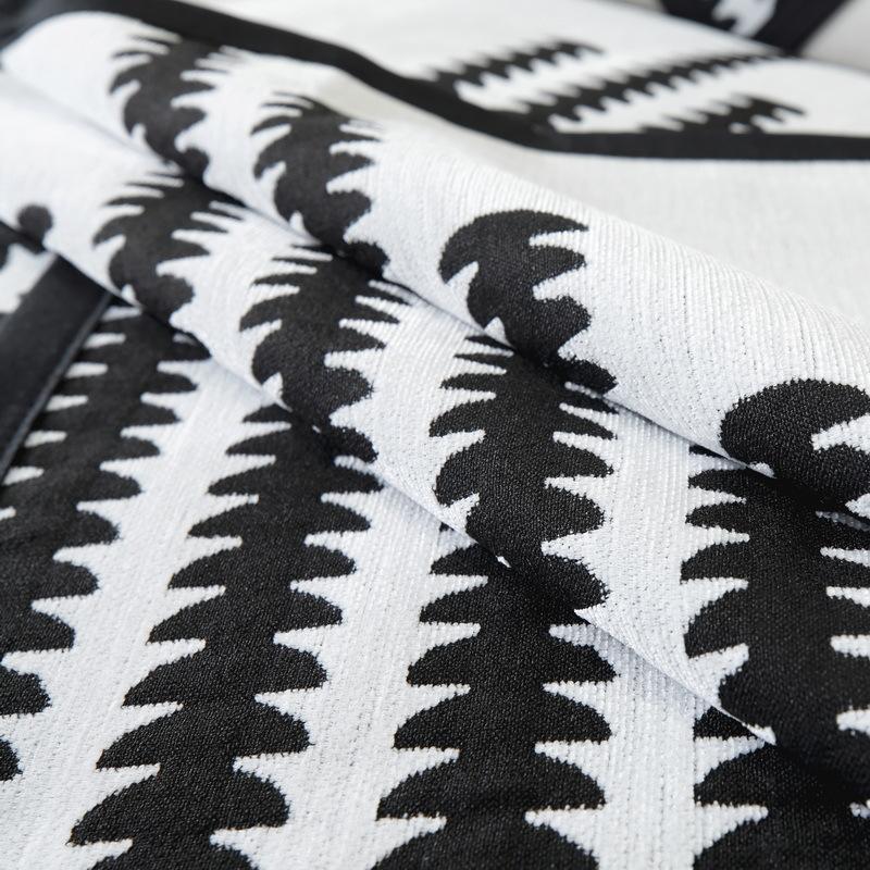 Almofada de Sofá de Chenille Nova Universal para Quatro Estações À Prova de Poeira e Antiderrapante Cor Sólida Moderna Simples Almofada de Sofá de Alta Qualidade