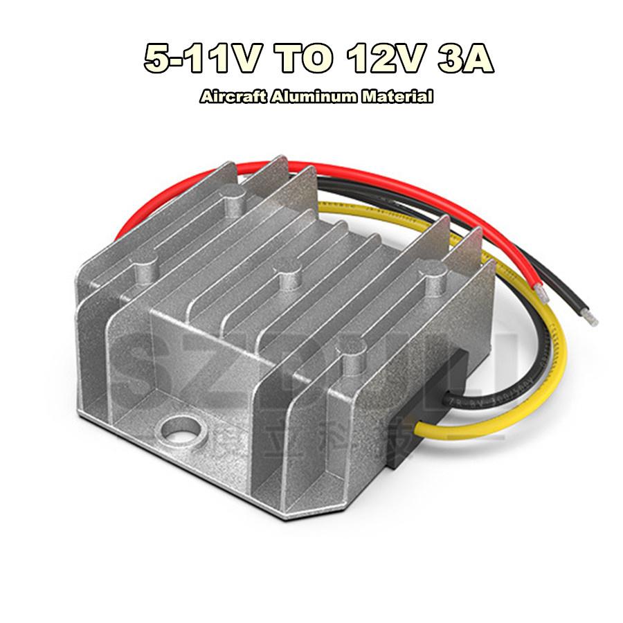 Waterproof Universal Vehicles 6V To 12V Step Up Converter Boost Regulator Module