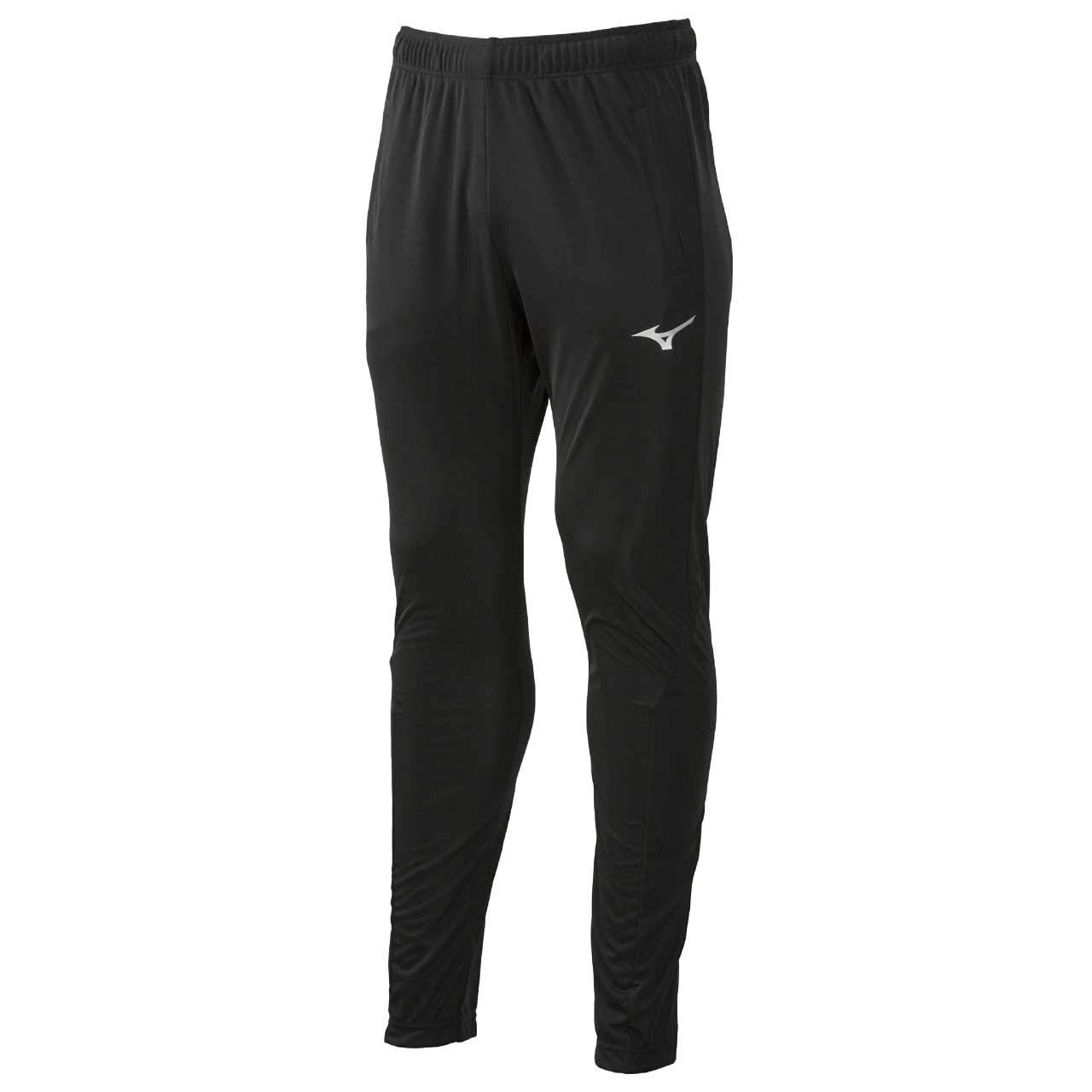 

Mizuno Light Knit Training Slim Sizes Size 32MD9120 Pants, Sweat-Wicking, Quick-Drying, Fit, Kids Available, Black, L, чёрный
