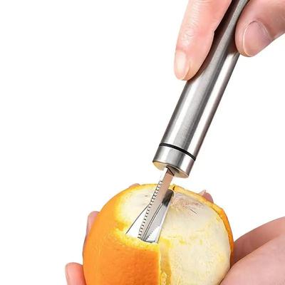 Abridor de pomelo de aço inoxidável, descascador de laranja, cortador de frutas, abridor de toranja, utensílios de cozinha, ferramentas práticas de corte