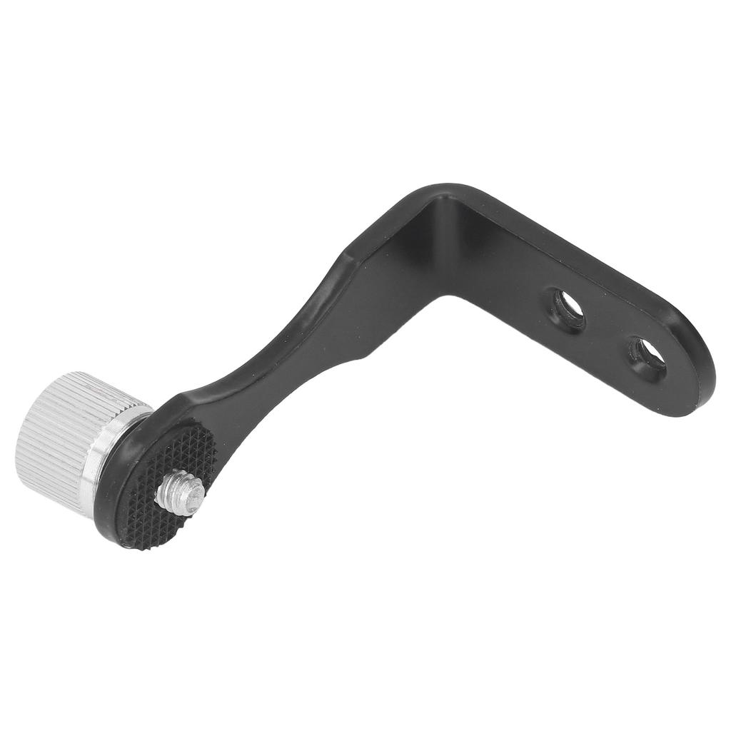 Binocular L Shaped Mount Holder Aluminum 14 Inch Threaded Hole L Type Binocular Fixed Bracket for