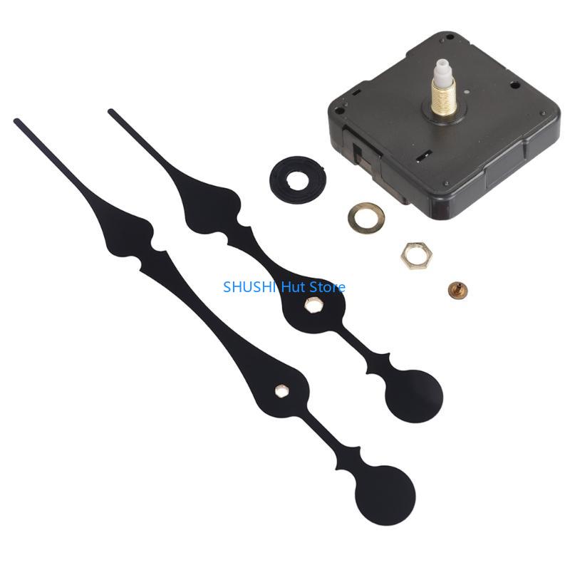 Silent Wall Clock Movement Mechanism DIY Replacement Repair Hands Fittings Parts Home Decoration D57B