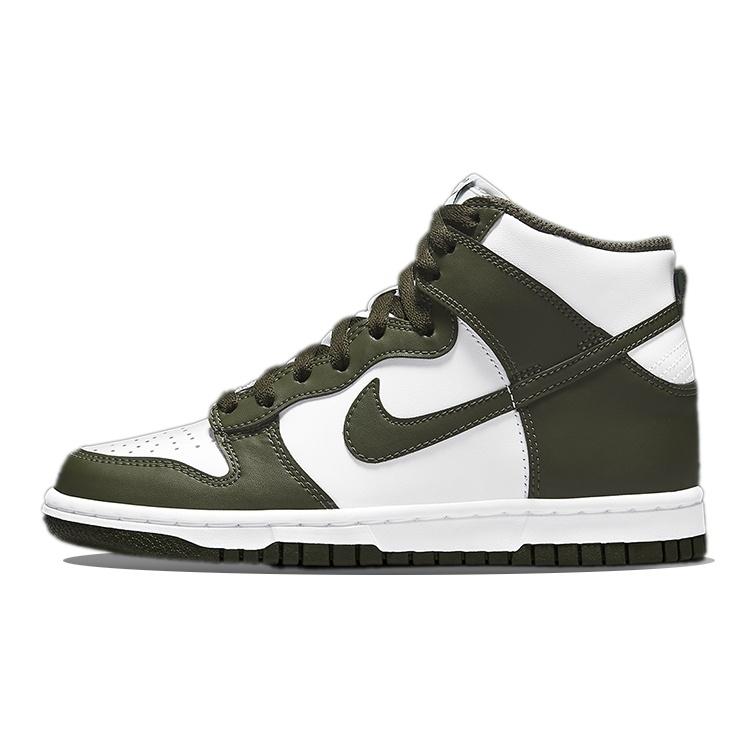 (GS) Nike Dunk High Cargo Khaki Kids DB2179-105 EU 35.5