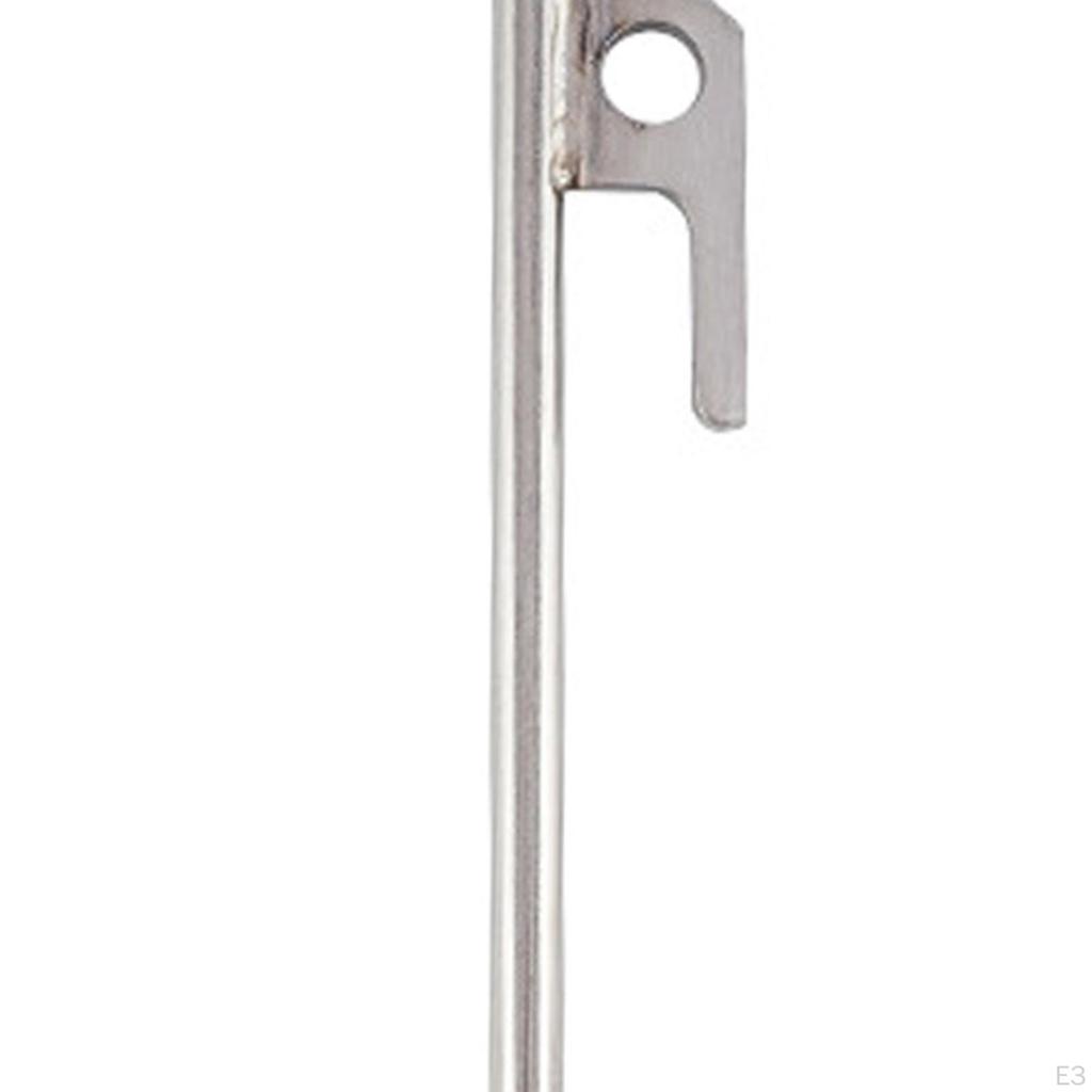 Tent Stakes Garden Stainless Steel Ground Anchors Heavy Duty Portable Tarp