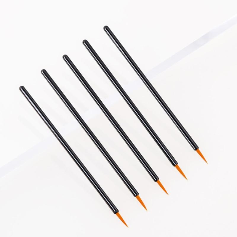 50 Pieces Disposable Eyeliner Brushes Lipstick Brush Eyeshadow Brush Eyeliner Applicator Makeup Tool Eyeliner Sticks