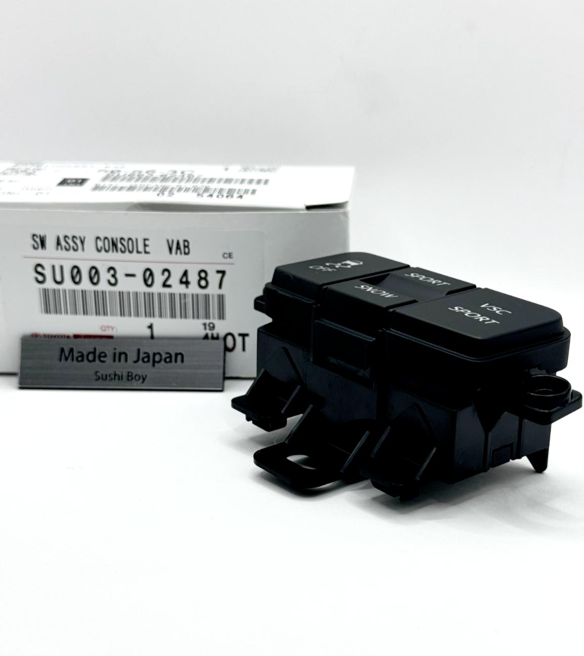

Toyota OEM Scion FR-S (AT) Black VSC Skid Traction Control Switch SU003-02487