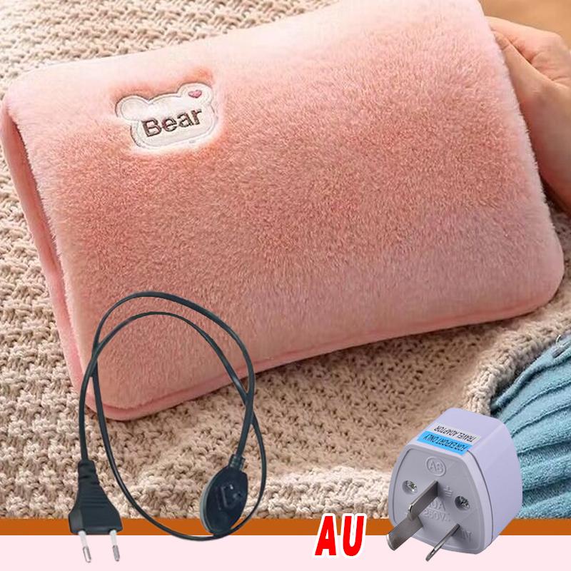 Rechargeable Electric Hot Water Bag Soft Winter Hand Warmer Home Heater Reusable Bottle EU Plug Portable Pocket Warmer Office