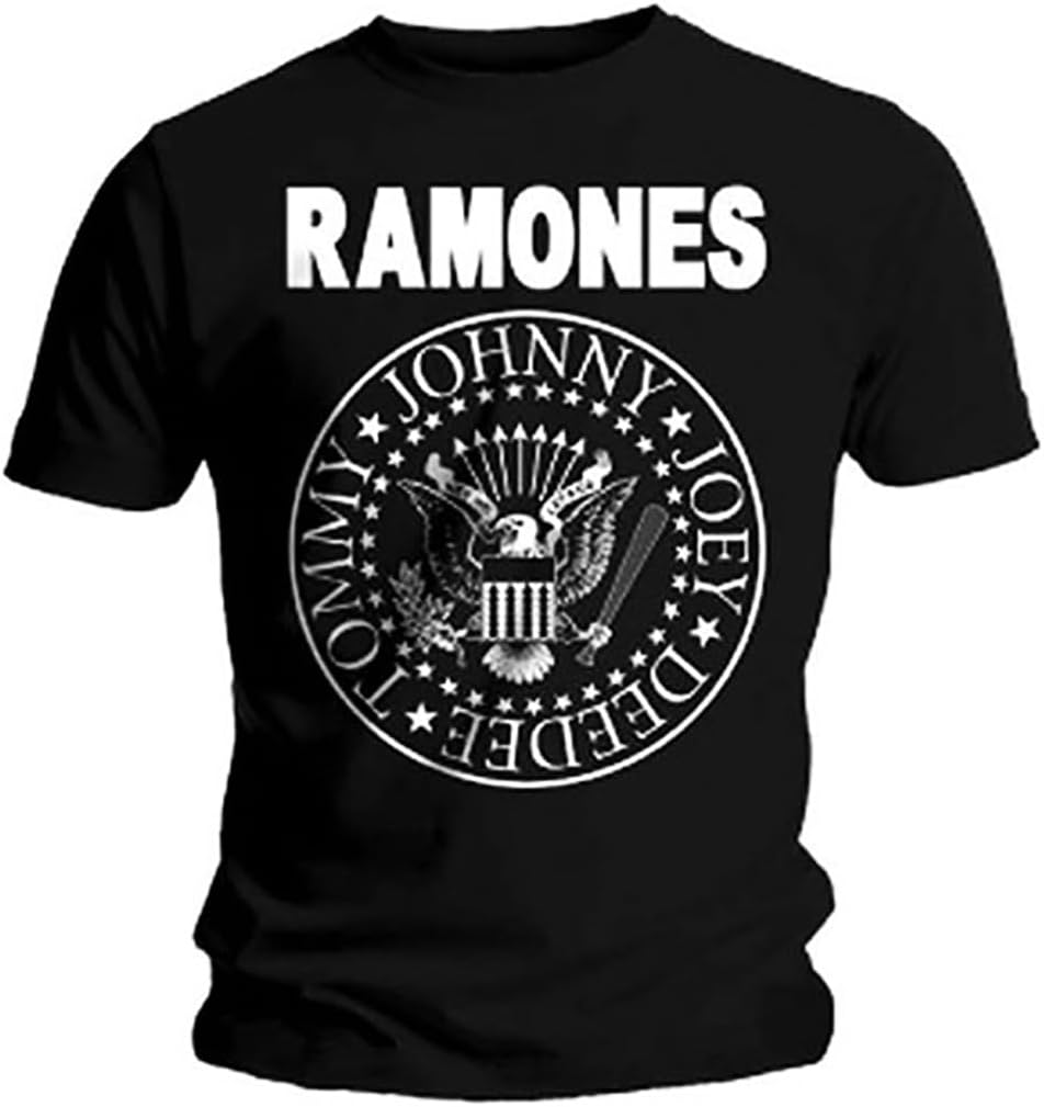 Ramones band logo Johnny Joey Tommy Dee Dee T-shirt XL