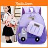 Genderneutral Childrens Dualcolor Backpack With Lightweight Design For Preschool And Kindergarten