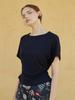 Myue Leo Print Pants Navy