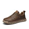 Fashion Outdoor Leather Casual Shoes Mens Comfortable Sneakers Lightweight Walking Shoes Tenis Masculino Male Treking Footwear Trainers