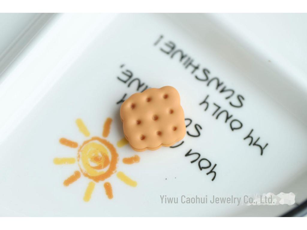Süßes Brot Keks & Spiegelei Harz Schmuck DIY Zubehör