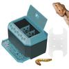 Portable Snake Travel Carrier Snake Feeding Box Small Terrariums Breathable Pet Breeding Houses Insect Rearing Box