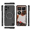 For Nothing CMF Phone 2 Pro Magnetic Case Butterfly Armor Hollow Heat Dissipation PC+TPU Phone Cover
