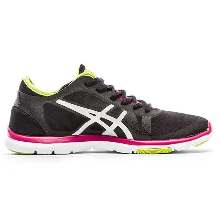 Asics Gel-Fit Nova Durable Non-Slip Low-Top Running Shoes Women Sneakers Black White S466N-9093
