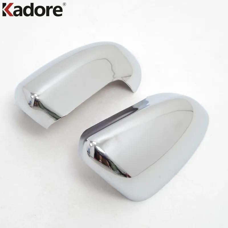 For Nissan Qashqai 2007 2008 2009 2010 2011 2012 2013 Chrome Car Rearview Mirror Cover Trim Side Wing Mirrors Cap Accessories