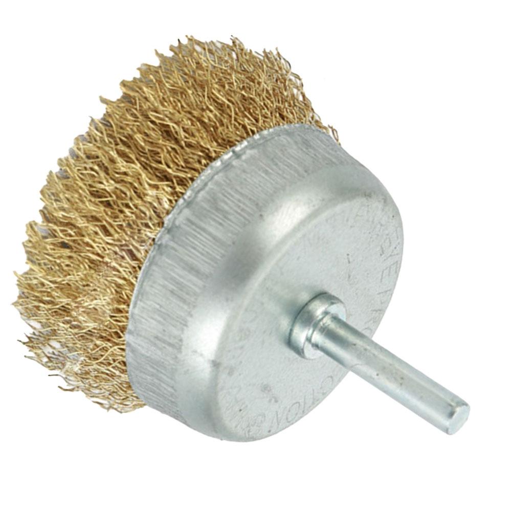 Welding Seams Copper Plating Stainless Steel Wire Wheel Brushes