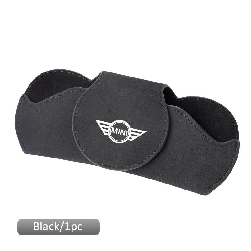 Car Glasses Case Sunglasses Storage Box Clip For BMW Mini Cooper Countryman Clubman R55 R56 R60 F54 Auto Interior Accessories