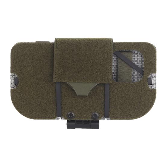 Foldable Hunting Vest Phone Holder Plate Carrier for iPhone 15 Mobile Universal