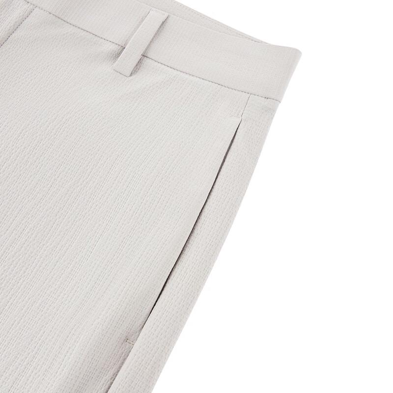 SEVEN Men's Textured Business Casual Summer Breathable Loose Shorts