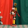 38CM Christmas Nutcracker Soldier Wooden Ornament