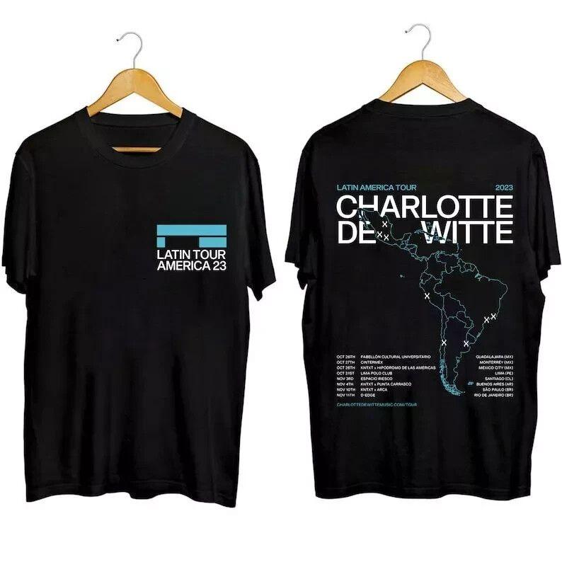 Unisex Shirt Cotton Oversize Large Size SALE Charlotte De Witte Tour 2023 TShirtCharlotte De Witte Shirt,