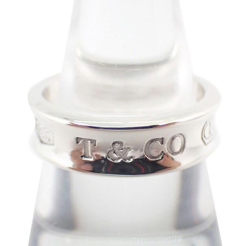 [Used] TIFFANY 925 1837 Ring / Size 16 / J87-6