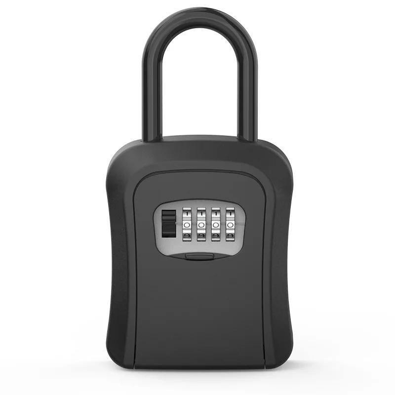 Password Key Box Outdoor Key Safe Lock Box Decoration Key Code Storage Wall Mounted Password Box