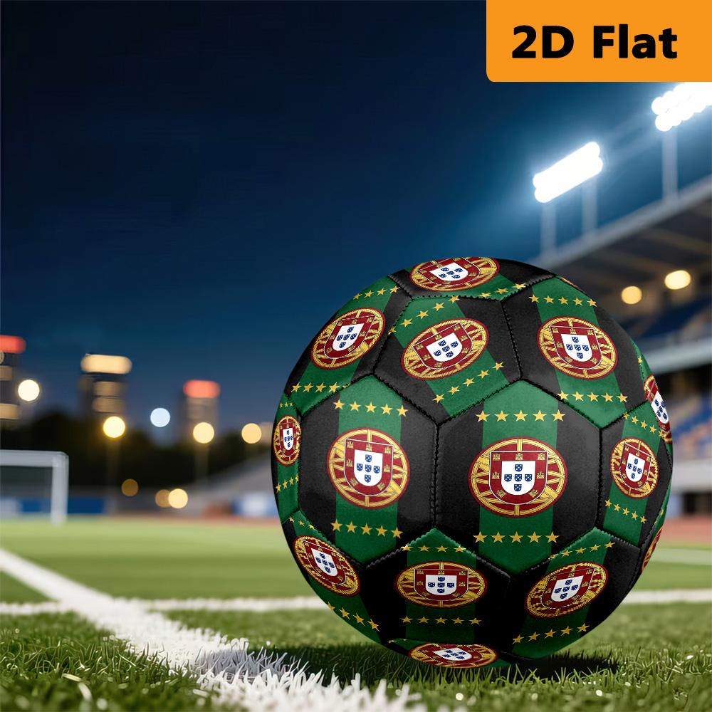Royal Emblem Design Soccer Ball Suitable for Both Training and Competition Wear-resistant and Slip-resistant No. 5 Football Outdoor Sports